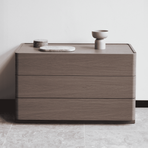 Nohr Ladekast / Dressoir 'Lotte' Met 3 laden, 100cm, kleur Mocca