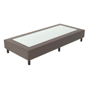 Verende Hotelboxspring zonder Matras - Zwart/ Wit/ Bruin/ Grijs 80x200 cm - Bonellvering - Inclusief Topper - Dekbed-Discounter.nl