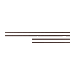 Verwisselbare lijst 75 inch The Frame Modern â Walnoothout look (2025)