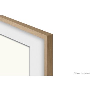 Verwisselbare lijst 85 inch The Frame Modern - Teakhout (2024/2023/2022/2021)