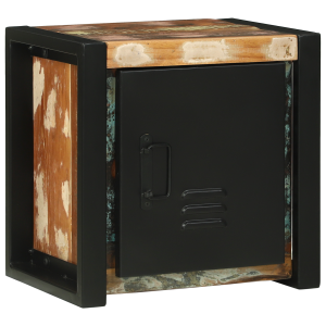 vidaXL Badkamer Wandkast 40x30x40 cm van Gerecycled Massief Hout