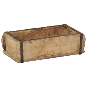 vidaXL Dienblad 30x15x9 cm massief gerecycled hout