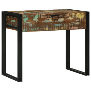 vidaXL Kaptafel 90x50x75 cm van Massief Gerecycled Hout