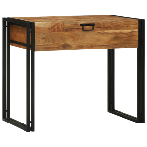vidaXL Make-uptafel 90x50x75 cm Massief Acaciahout