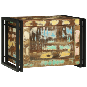 vidaXL Opbergbox 60x40x41 cm van Gerecycled Massief Hout