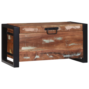 vidaXL Opbergkisten 60x30x30cm van Massief Gerecycled Hout en Metaal