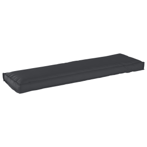 vidaXL Palletkussen bank 140x40x8 cm oxford stof zwart