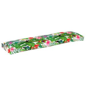 vidaXL Palletkussen bank 150x40x8 cm jungle oxford stof