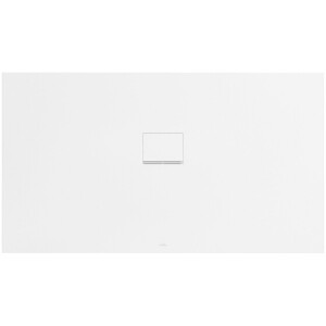 Villeroy & Boch Squaro Infinity kunststof douchebak - quaryl rechthoekig 160x90x4cm - mat wit udq1690sqi2v-rw