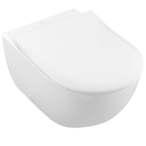 Villeroy & Boch Subway 2.0 wandcloset - directflush - slimseat zitting - softclose - quick release - CeramicPlus - glans wit 5614r2r1