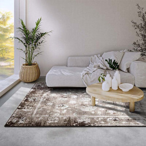 Vloerkleed Franz - Beige 170x115cm - Polypropyleen - Dekbed-Discounter.nl