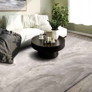 Vloerkleed Leon - Lichtgrijs 150x80cm - Polypropyleen - Dekbed-Discounter.nl