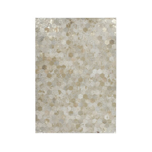 Vloerkleed Hex leer | Forte Collection
