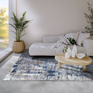 Vloerkleed Malard - Grijs Blauw 150x80cm - Polypropyleen - Dekbed-Discounter.nl
