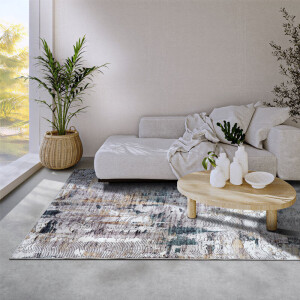 Vloerkleed Malard Sapphire Gold 200x290 Cm Laagpolig Elle Decoration - Dekbed-Discounter.nl