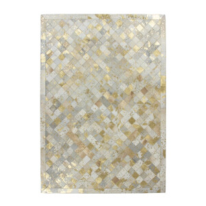 Vloerkleed Temple handgemaakt leer | Forte Collection