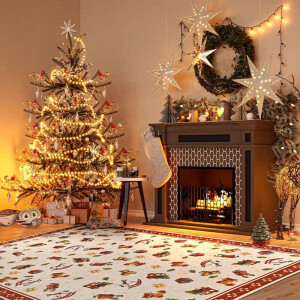 Vloerkleed Toy&apos;s Delight Nostalgic 230x160cm - Polypropyleen - Dekbed-Discounter.nl