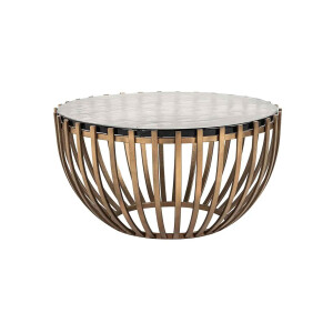 Richmond Ronde Salontafel 'Volante' Glas, Ø84cm