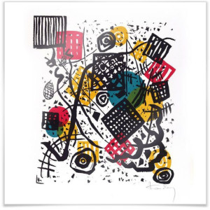 Wall-Art Poster Kandinsky kleine werelden abstract (1 stuk)