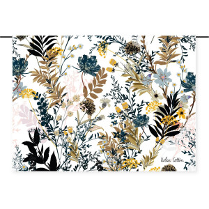 Wandkleed Field of Flowers | Urban Cotton