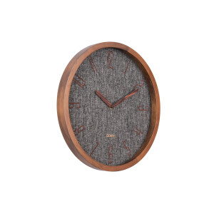 Wandklok Canvas melange | KARLSSON