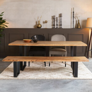 Dutchbone Eettafel 'Aka' 180 x 90cm