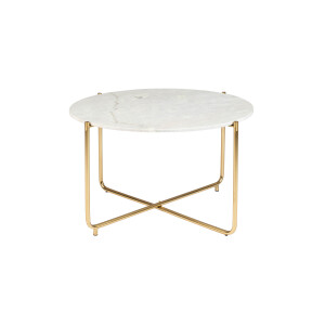 ZILT Salontafel 'Timpa' 70cm, wit marmer