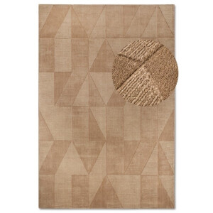 Wollen Vloerkleed Ursule Bruin 80x250 Cm Laagpolig Villeroy & Boch - Dekbed-Discounter.nl