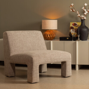 WOOOD Fauteuil 'Lavid' Geweven, kleur Naturel
