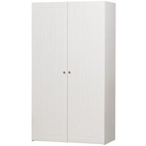 WOOOD Kledingkast 'Sipke' Grenenhout, kleur Wit