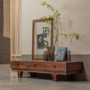 WOOOD TV-meubel 'Staes' Mangohout, 180cm