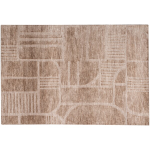 WOOOD Vloerkleed 'Lovi' 170 x 240cm, kleur Taupe