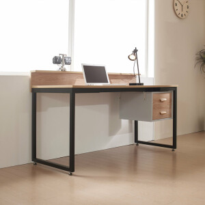 Artistiq Bureau 'Yimmi' Acacialook, 140 x 60cm, Met 2 lades