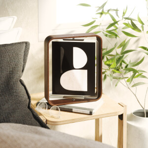 Umbra Fotolijst 'Bellwood' Dubbelzijdig, 31 x 26cm, kleur Walnoot