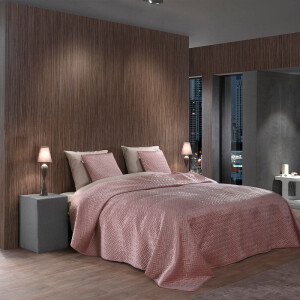 Bedsprei Audrey - Roze - 180x260cm Van Zo!Home Microvezel - Dekbed-Discounter.nl