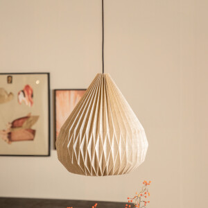 By-Boo Hanglamp 'Zuki' Linnen, 41cm