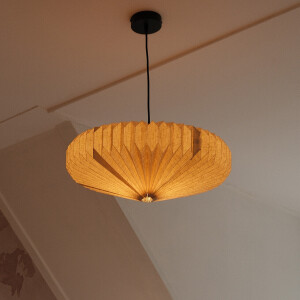 By-Boo Hanglamp 'Zuki' Linnen, 55cm