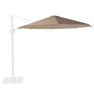 Zweefparasoldoek Platinum Challenger T1   350cm rond (Taupe)