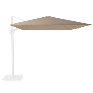 Zweefparasoldoek Platinum Challenger T2   350x260cm (Taupe)