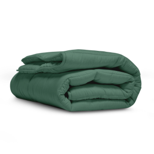 1+1 Gratis Wasbaar Easy Dekbed Zonder Overtrek - Zonder Overtrek Stone Washed Groen - Exclusief Kussensloop - 240x200 Cm (Lits-Jumeaux) - Zydante 300 Gr Per - Dekbed-Discounter.nl