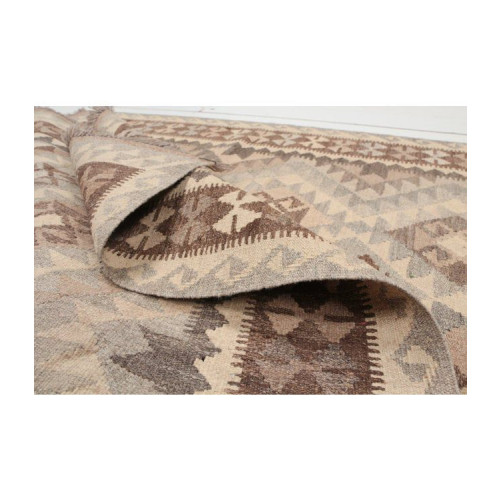 170x128 cm Handgemaakt Natural Kelim Wol Tapijt afbeelding 3