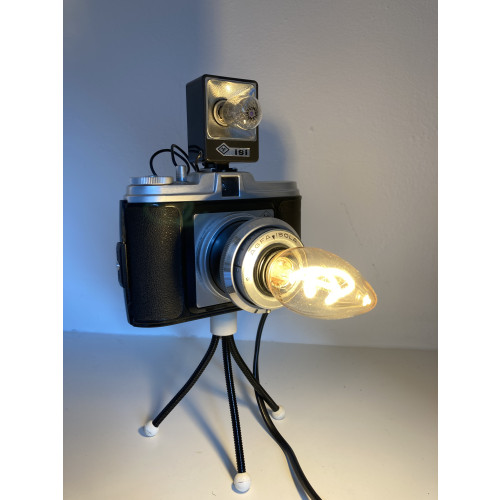 Cameralamp recycled en handgemaakt afbeelding