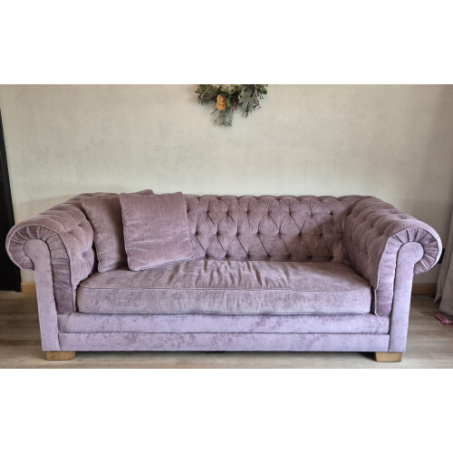 Oud roze Riviera Maison bank afbeelding