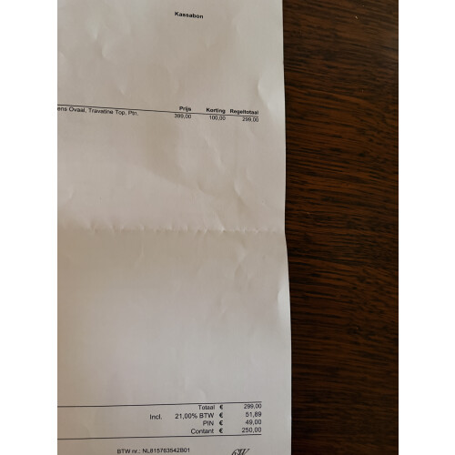 Eettafel nieuw! Deens ovaal afbeelding 3