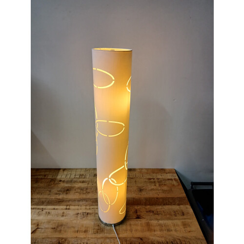 Lucide 03709/02/31 design vloerlamp, wit, diam. x H 19 x 110 cm afbeelding