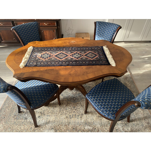 eetkamertafel incl stoelen afbeelding 2