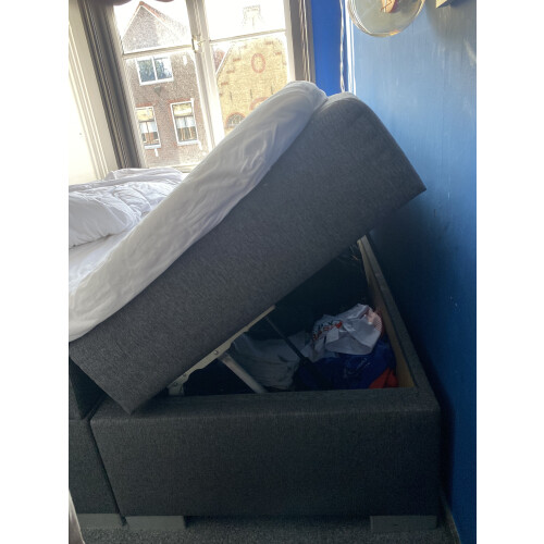 Tweepersoonsbed met opslag afbeelding 2