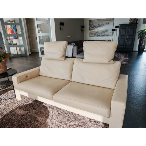 Luxe design bank beige merk: FSM afbeelding