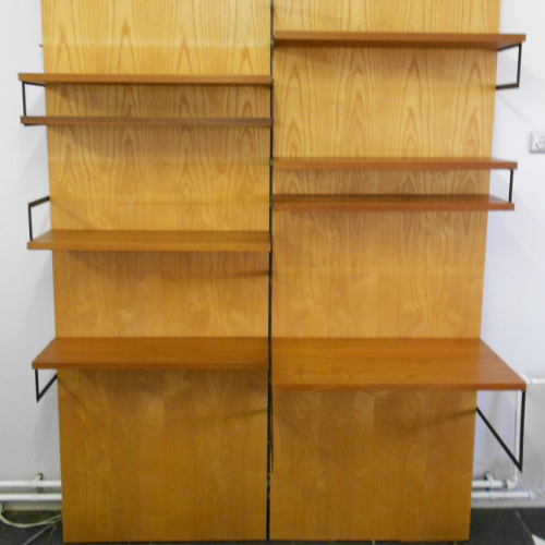 Pastoe vintage wandmeubel Cees Braakman ongeveer 1950 afbeelding