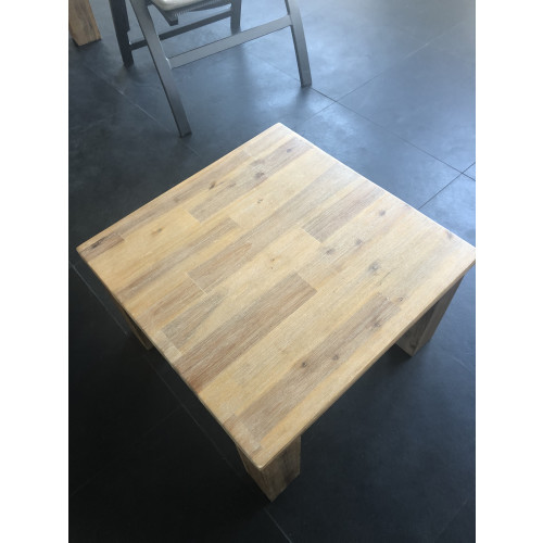 Mooie houten salontafel te koop en per direct op te halen!  afbeelding 2